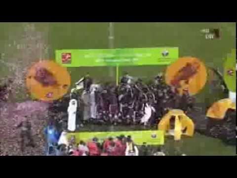 فوز المنتخب القطري على المنتخب  الأردني  بهدفين دون رد ويتوج بلقب غرب آسيا