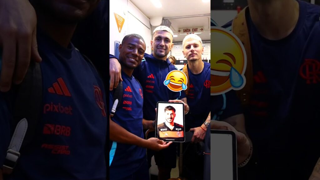 OS URUGUAIOS do FLAMENGO ZOANDO O MATÍAS VINA!🤣 #flamengo #crf #mengao #futebol #mengo #resenha