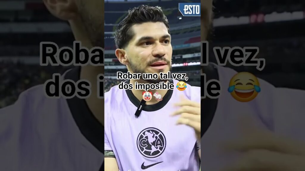 Henry Martín el capitán del América hablo sobre el supuesto robo en el bicampeonato de #ligamx
