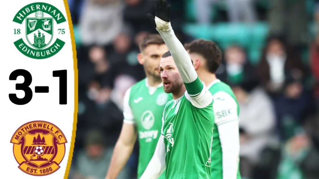 Hibernian vs Motherwell (3-1) Martin Boyle Goal, All Goals and Extended Highlights
