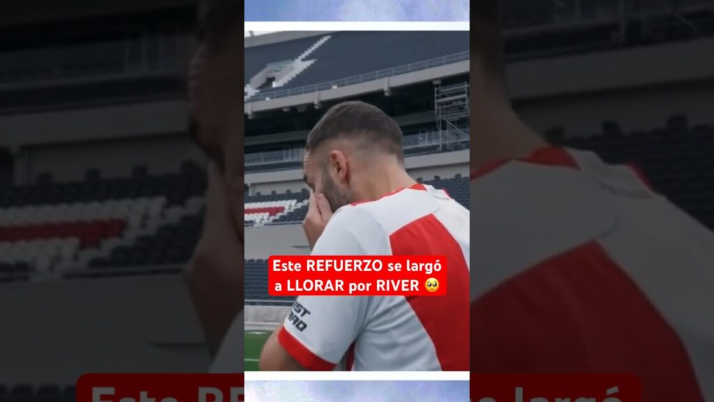 Este REFUERZO se largó a llorar por RIVER 🥺| #RiverPlate #Futbol #Argentina Pezzella en Monunental
