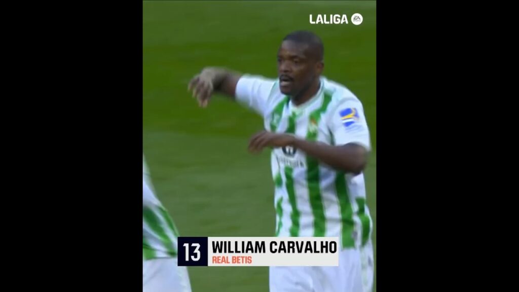 Que chapada do William Carvalho #realbetis #atleticomadrid #laliga