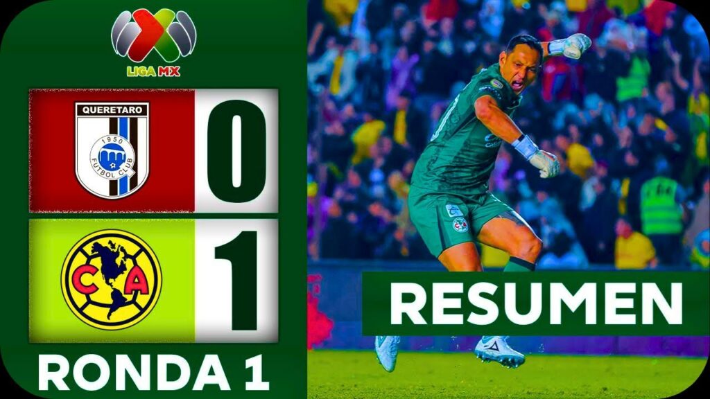 Gol de Antonio Alvarez | Querétaro vs Club América 0-1 Resumen y Goles | Liga MX 2025