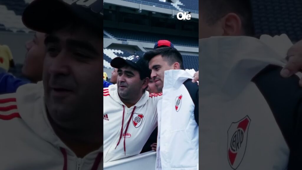 ASÍ FUE EL PRIMER DÍA DE ACUÑA EN RIVER 🥚🔝