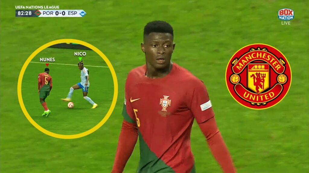 Nuno Mendes vs Spain | Is He Good? | MAN UNITED TARGET! 🎯🔴