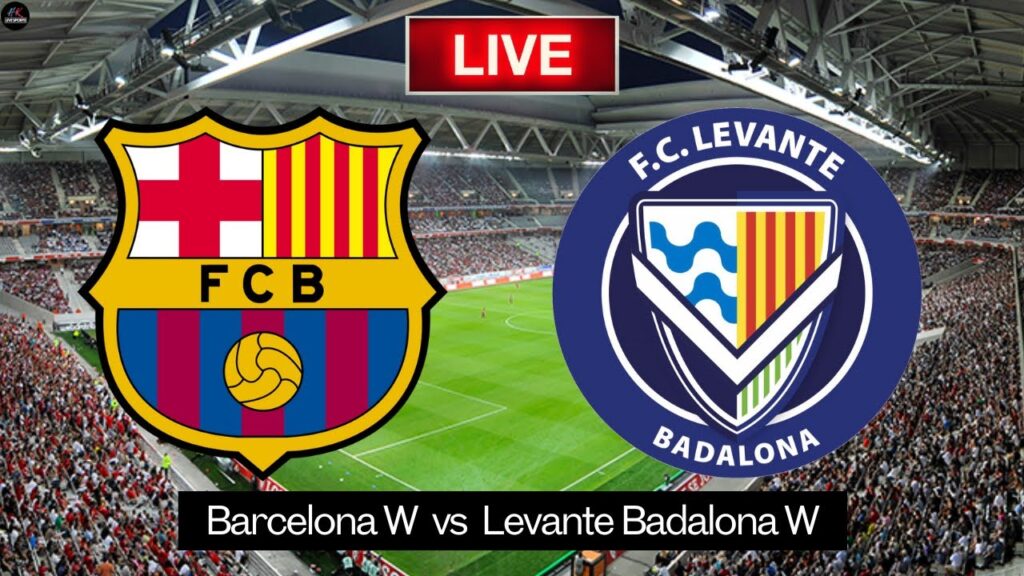 Barcelona Femenino vs Levante Badalona Femenino | PARTIDO EN VIVO Liga F HOY