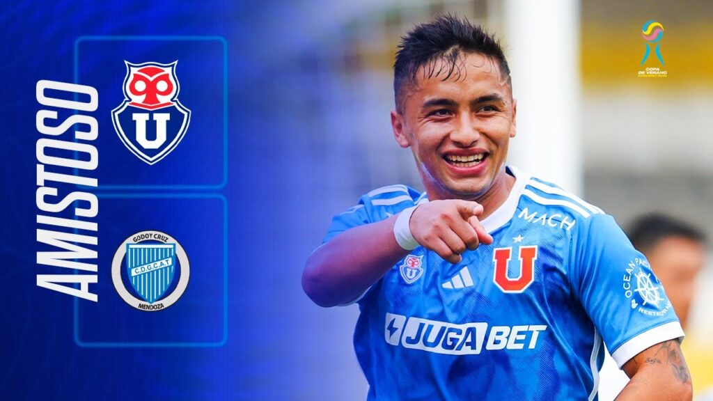 Universidad de Chile 4-1 Godoy Cruz – Copa de Verano 2025 | Segundo Partido #PretemporadaDeLaU Universidad de Chile 4-1 Godoy Cruz - Copa de Verano 2025 | Segundo Partido #PretemporadaDeLaU