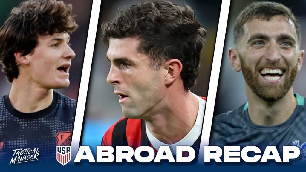 Pulisic SHINES, Milan FALLS | Paxten Aaronson SCORES | Matt Turner MOTM | USMNT ABROAD