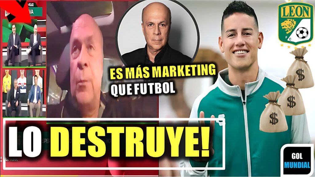 🔥JAMES RODRIGUEZ ES TRITURADO POR CARLOS ANTONIO VELEZ POR SU LLEGADA AL LEON DE MEXICO