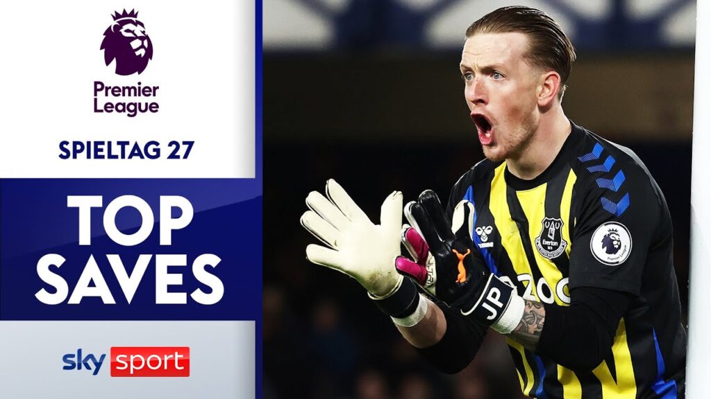 Pickford mit fantastischer Doppelparade! 🧤⚽ | Best Saves Matchweek 27 | Premier League 21/22