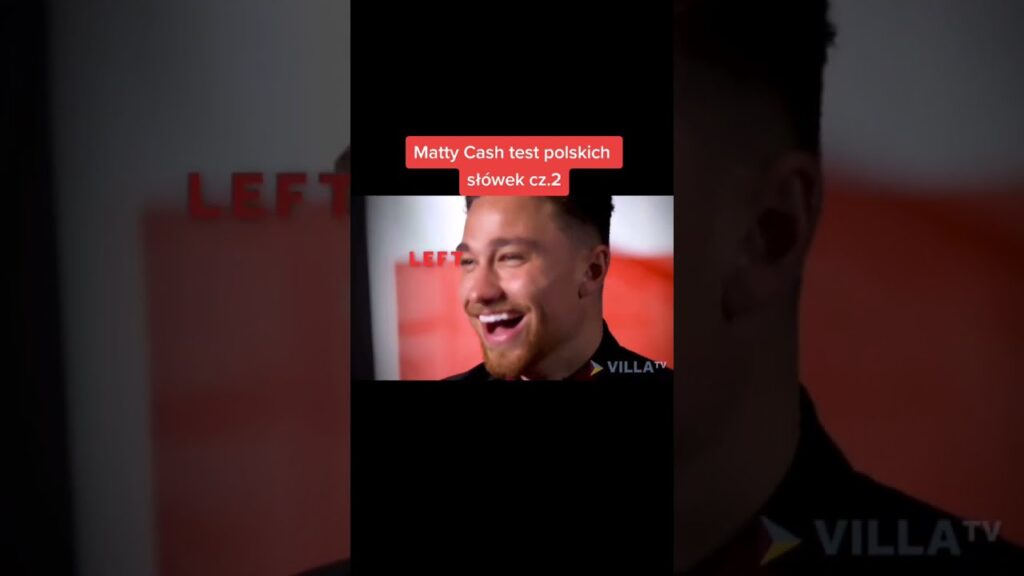 Matty Cash test polskich słowek #2