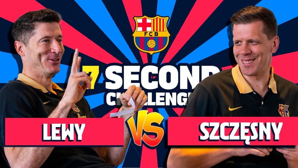 ⏱️ LEWANDOWSKI vs SZCZĘSNY | 7 SECOND CHALLENGE (SPANISH SUPER CUP EDITION!) | EL CLÁSICO 🔥