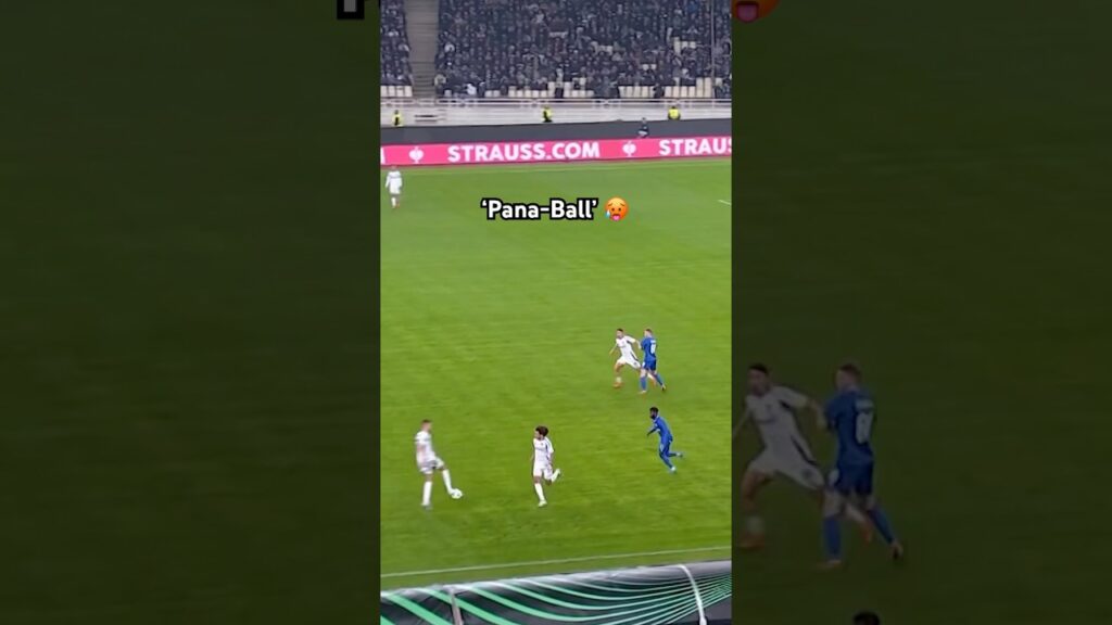 🇬🇷 Panathinaikos playing the beautiful game