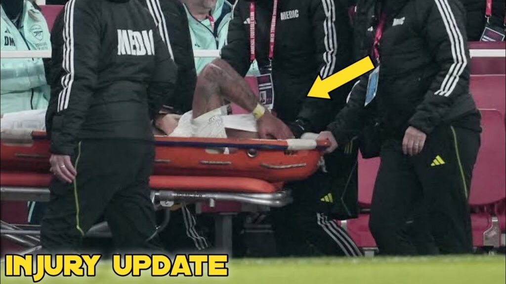 ⚽ Gabriel Jesus Injury Update: Big Worry for Arsenal After Manchester United Clash! 🚑