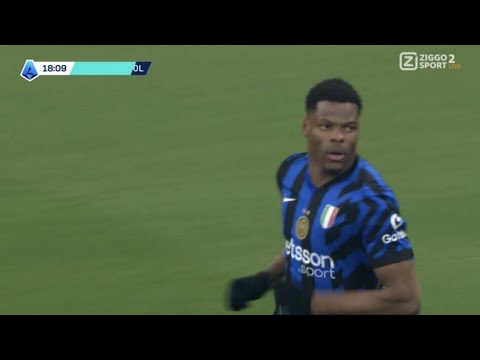 Gol di Denzel Dumfries, Inter vs Bologna (2-2) Tutti i gol e gli highlights estesi