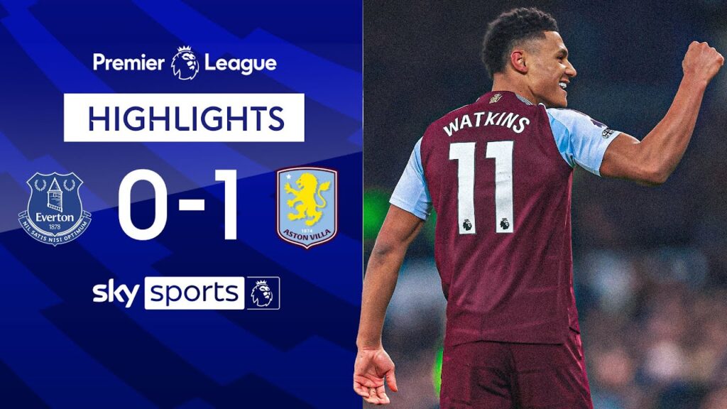 Watkins’ strike spoils Moyes’ Everton return | Everton 0-1 Aston Villa | Premier League highlights