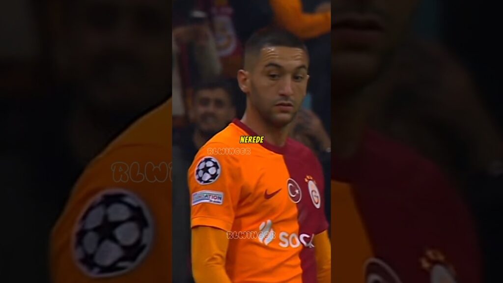 HAKIM ZİYECH NEREDE 🤯😱 #shorts #short #football