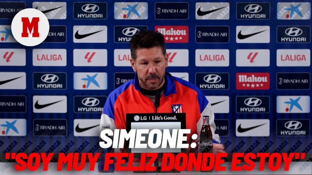 Simeone: "Soy muy feliz donde estoy" I MARCA