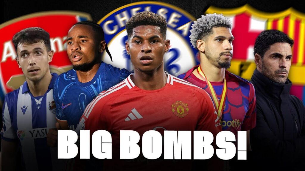 🚨 DECISION MADE! RASHFORD, ZUBIMENDI, NKUNKU, ARAUJO, ANSU FATI…