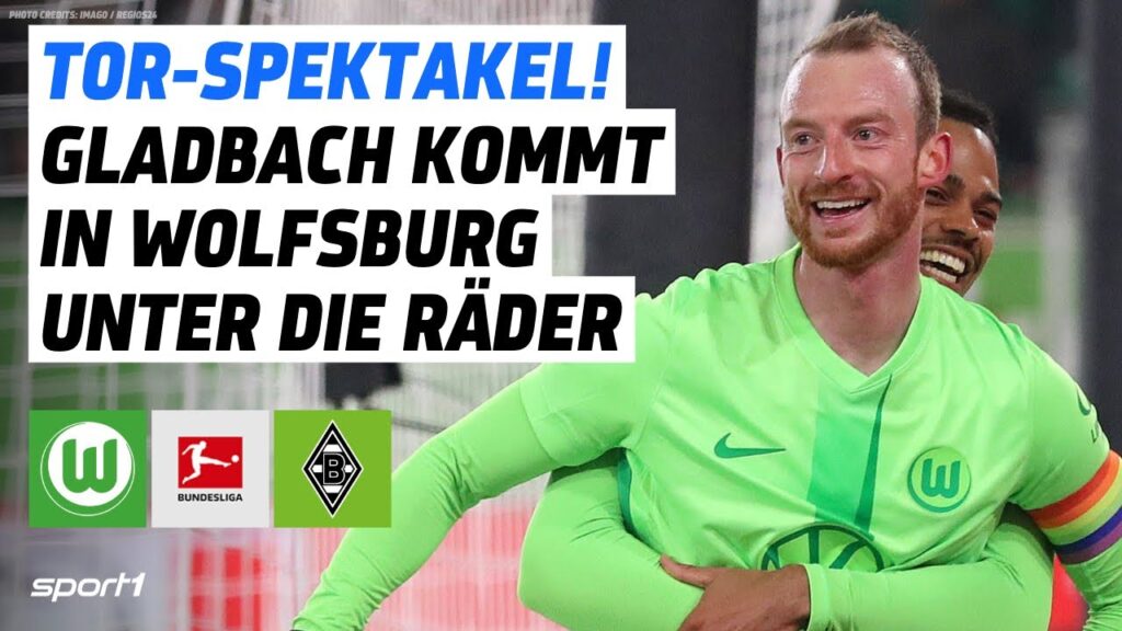 VfL Wolfsburg - Borussia Mönchengladbach | Bundesliga Tore und Highlights 17. Spieltag