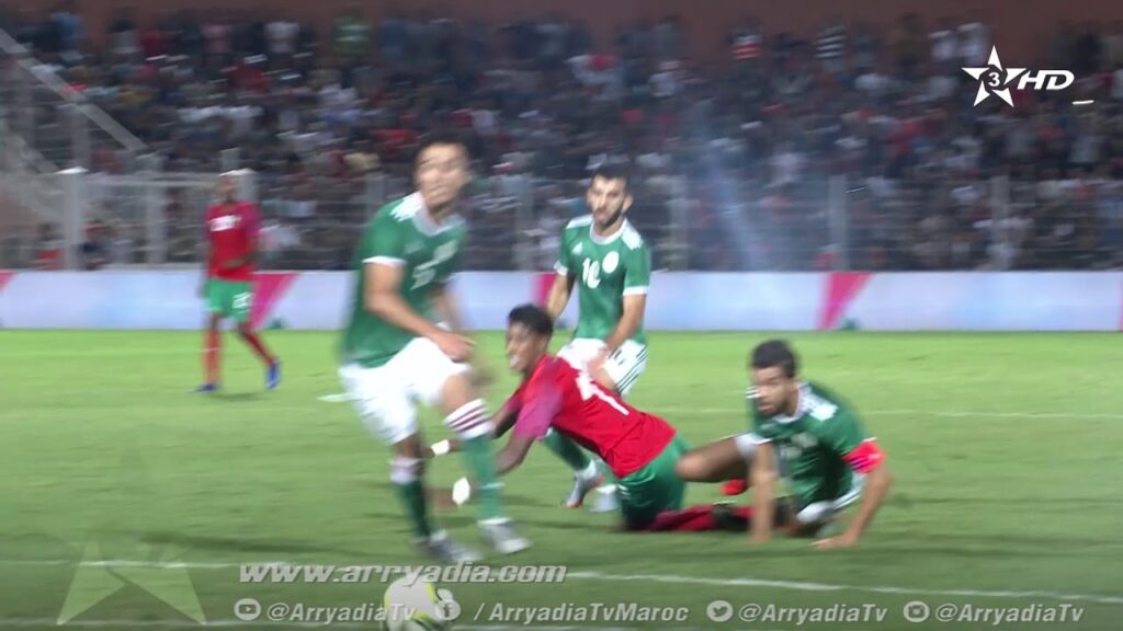 المغرب 1-0 الجزائر  هدف بدر بانون من نقطة الجزاء في الدقيقة 27.  #تصفيات_أمم_أفريقيا_للاعبين_المحلي
