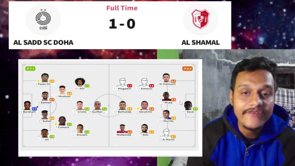 Al Sadd vs Al Shamal score details (1-0)