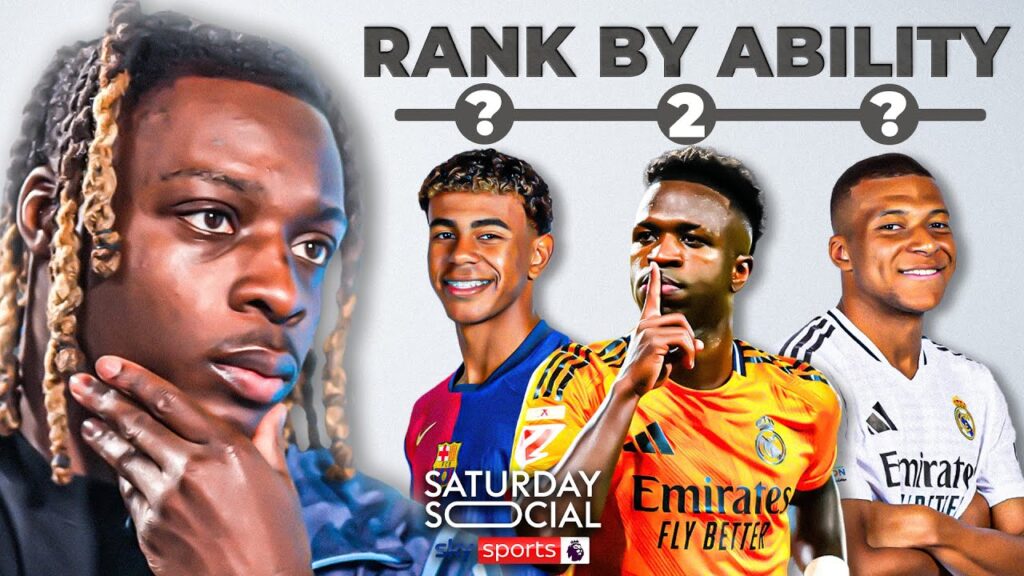 Jérémy Doku RANKS the world's BEST wingers! 💫