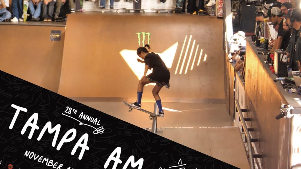 PERFECT DAMN RUN 3MIN!! AMAZING SKILL Ginwoo Onodera Tampa Am 2022 Qualifiers 1st Place Run