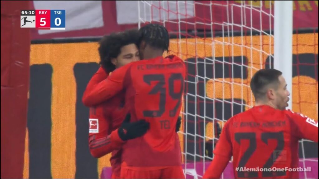 Serge Gnabry Tor | Rückblick auf FC Bayern München gegen Hoffenheim 5-0 | Bundesliga 2025