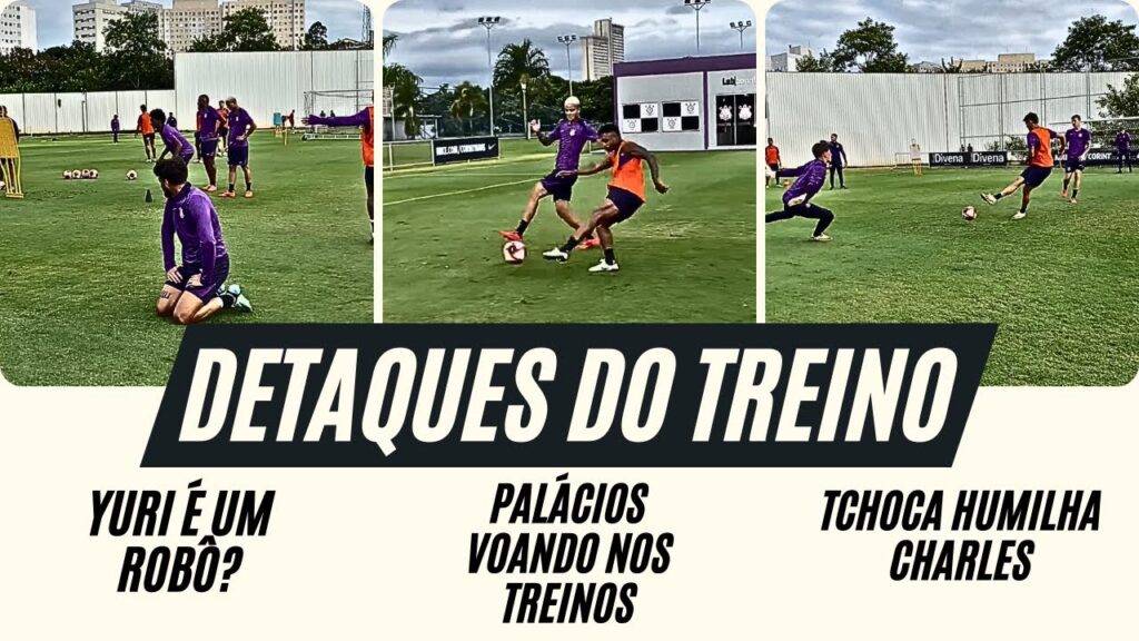 PALÁCIOS TA VOANDO NOS TREINOS | YURI É UM ROBÔ | BIDU TA NO AUGE? | DASTAQUES DOS TREINOS DO TIMÃO