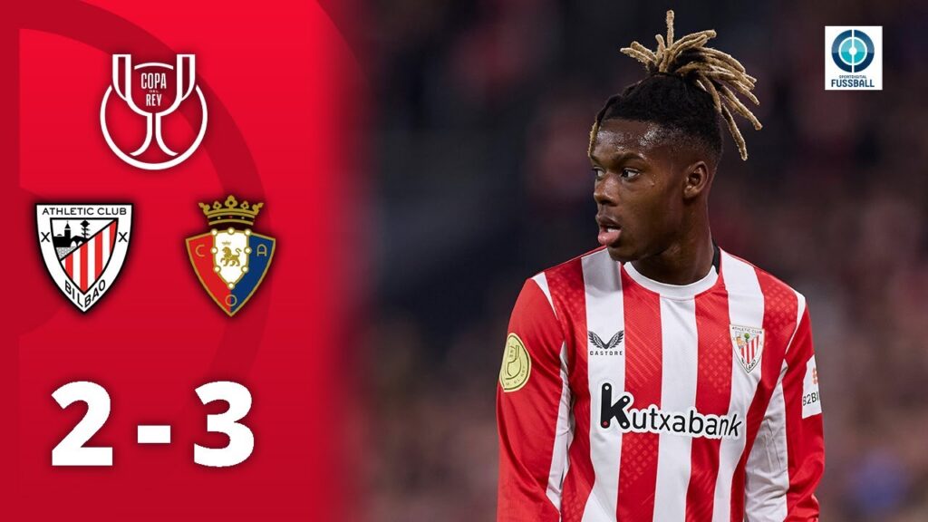 Trotz Nico Williams Traumtor: Osasuna kegelt Titelverteidiger raus! Athletic Bilbao - CA Osasuna
