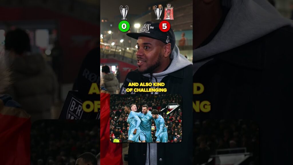 Arsenal fans are feeling confident about their title charge 💭🏆 (w/ @MilesAddy)