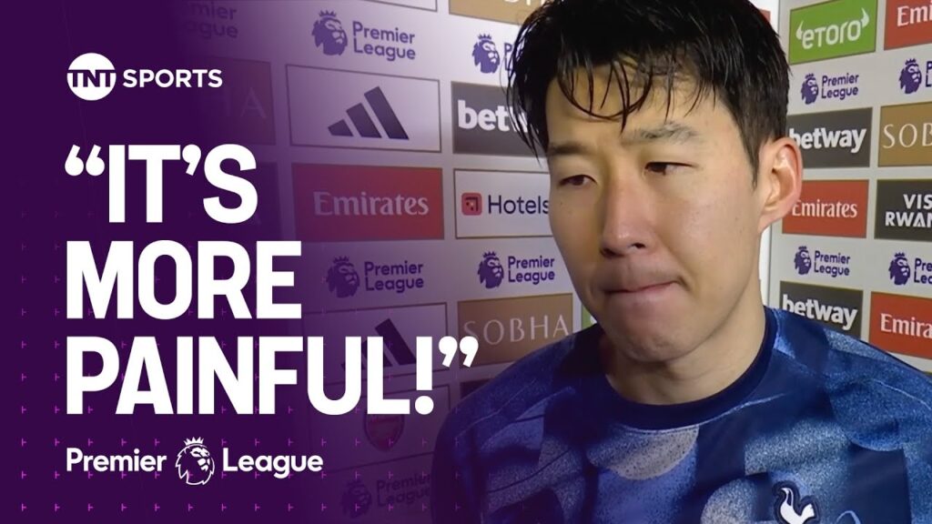 Arsenal 2-1 Tottenham: Son Heung-min left heartbroken after North London Derby defeat 💔