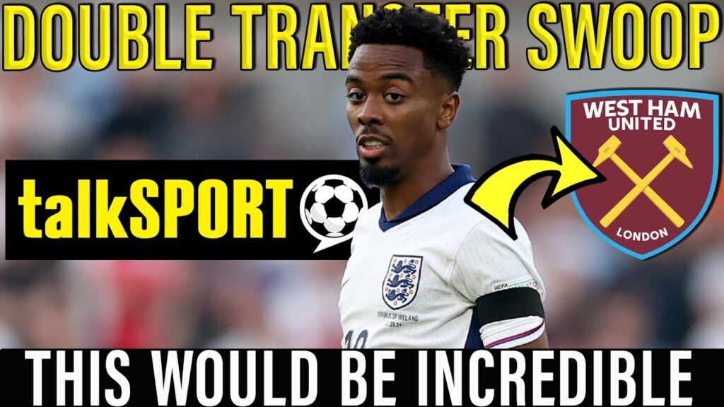talkSPORT: 🚨 West Ham Chasing HUGE Free Transfer Duo – Jonathan David & Angel Gomes! 👀💥