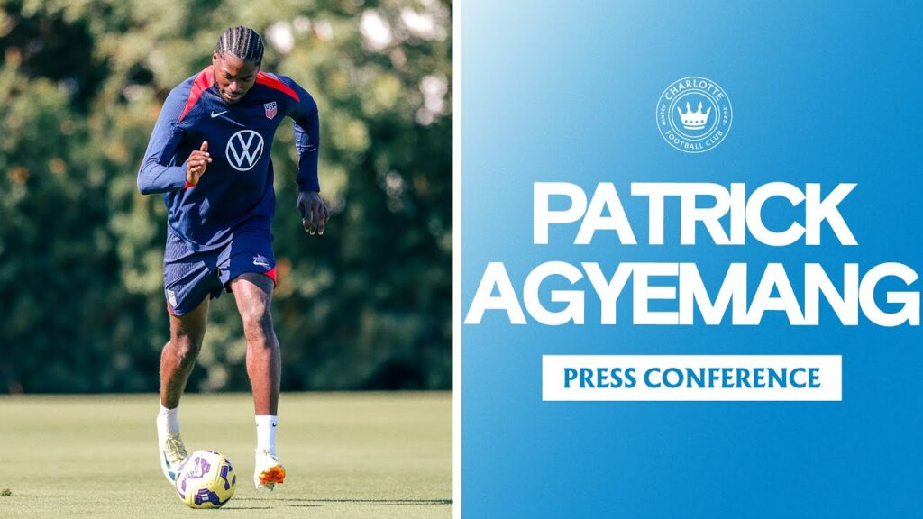Patrick Agyemang: First U.S. Men's National Team Camp | Press Conference