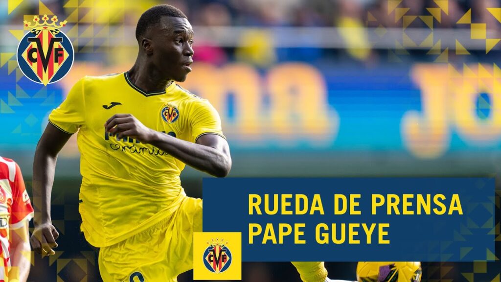 Rueda de prensa de Pape Gueye - 16 enero