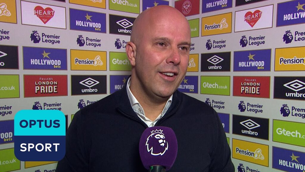 Arne Slot sings Darwin Nunez's praises after STUNNING late win at Brentford ❤️😤