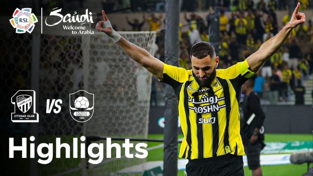 Karim Benzema & Houssem Aouar lead Al Ittihad to emphatic win! | Highlights presented by Visit Saudi