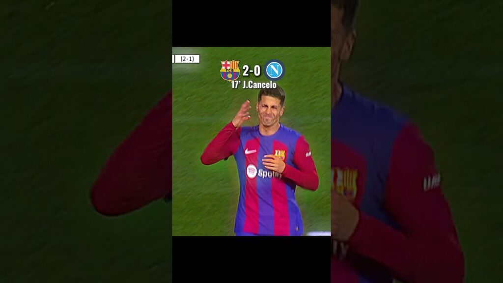 Barcelona vs Napoli - 2024 | credits : UEFA #2024 #championsleague #barcelona #napoli