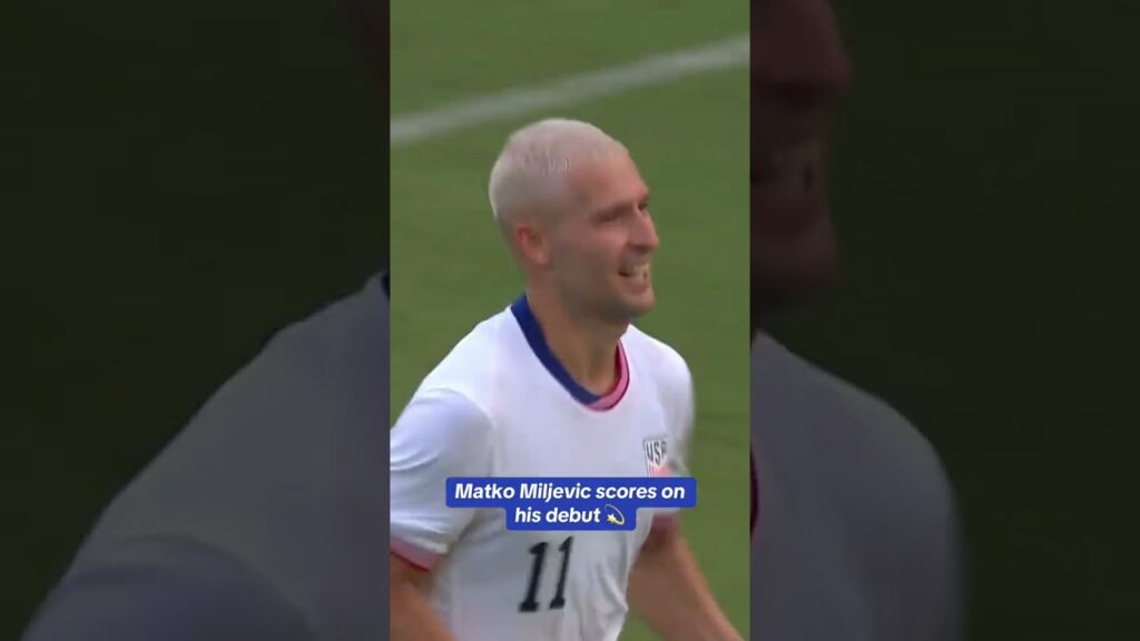 Matko Miljevic made up for his penalty miss with a stunner of a debut goal to score USA’s third 😮‍💨