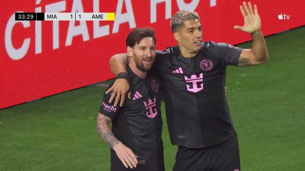 Lionel Messi SCORES HEADER for Inter Miami