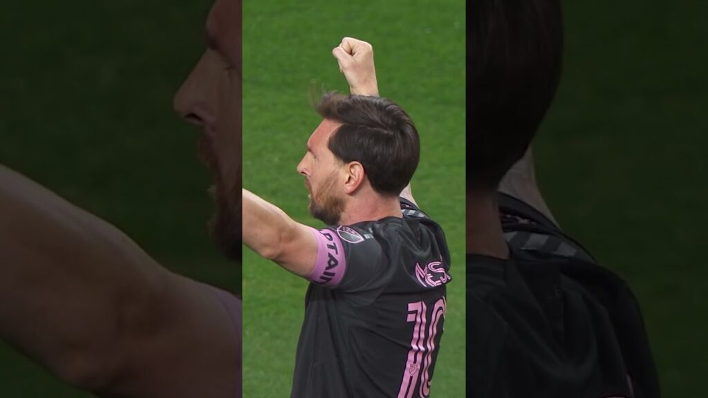 Of course Messi gets Inter Miami's first goal of 2025 💥