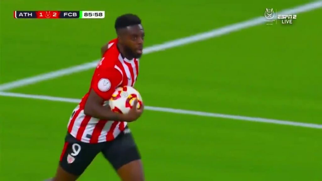 Iñaki Williams DISALLOWED GOAL vs Barcelona FC | Spanish Super Cup 2025 Semi-Final