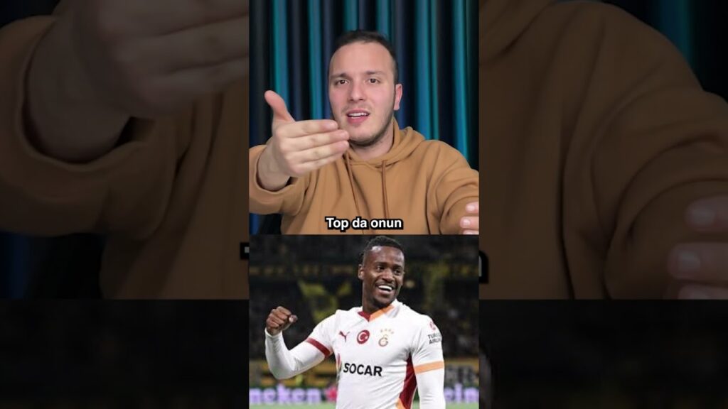 “Batshuayi Casper’la mücadele ediyor!” #galatasaray #batshuayi