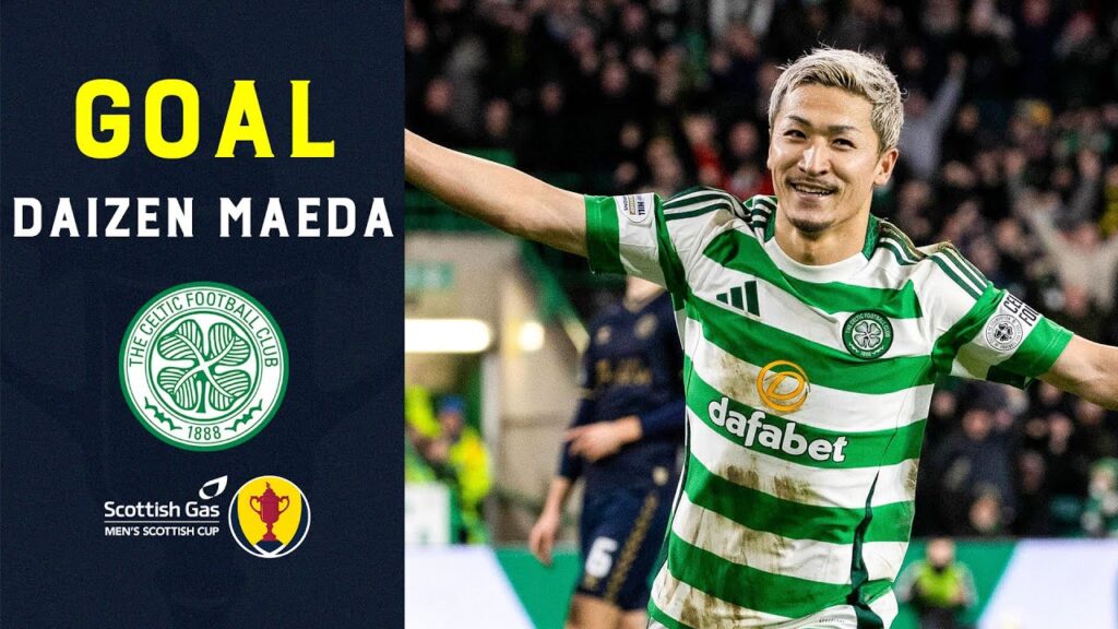GOAL | Daizen Maeda 前田 大然 | Celtic 2-1 Kilmarnock | Scottish Gas Scottish Cup 2024-25