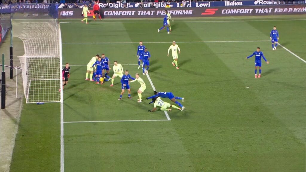 Jules Koundé Penalty Disallowed, Barcelona Robbed, Getafe vs Barcelona Highlights Laliga 2025