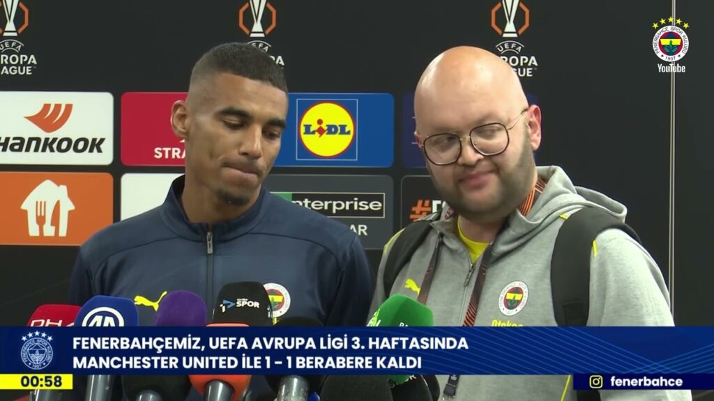 Oyuncumuz Alexander Djiku'nun Maç Sonu Açıklamaları | Fenerbahçe 1-1 Manchester United