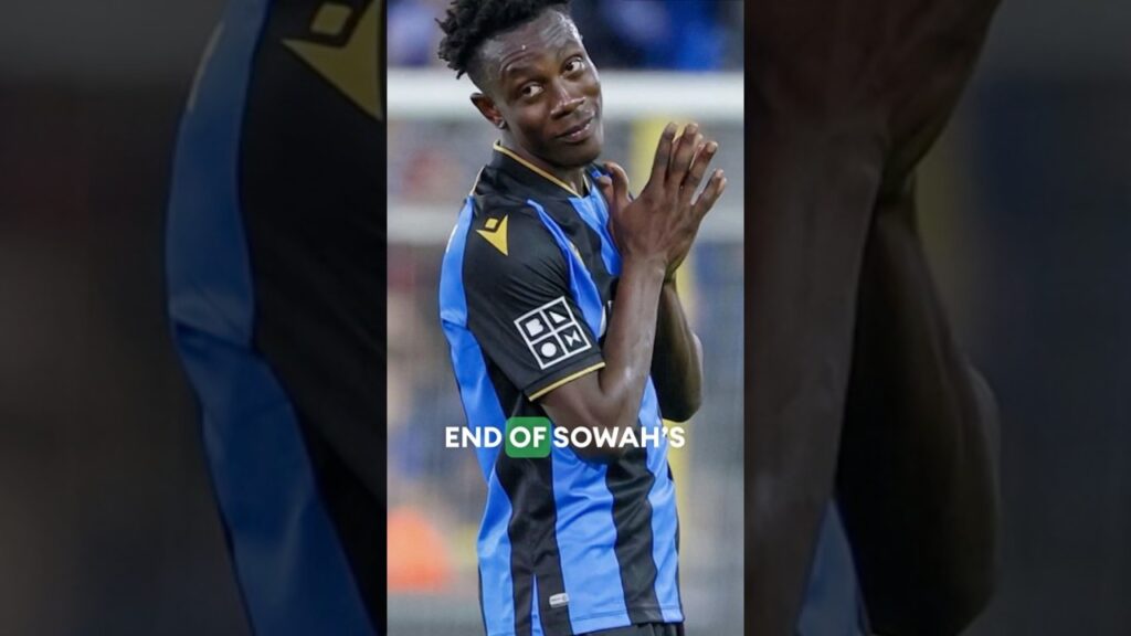 Kamal Sowah ends his stay at Belgian club, Club Brugge.