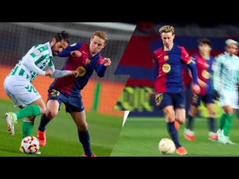 Frenkie de Jong vs real betis | ASSIST |