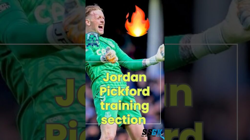 🤯 INCREDIBLE 🧤🔥(Jordan Pickford training) #football #goalkeeper #soccer #training #soccerplayer